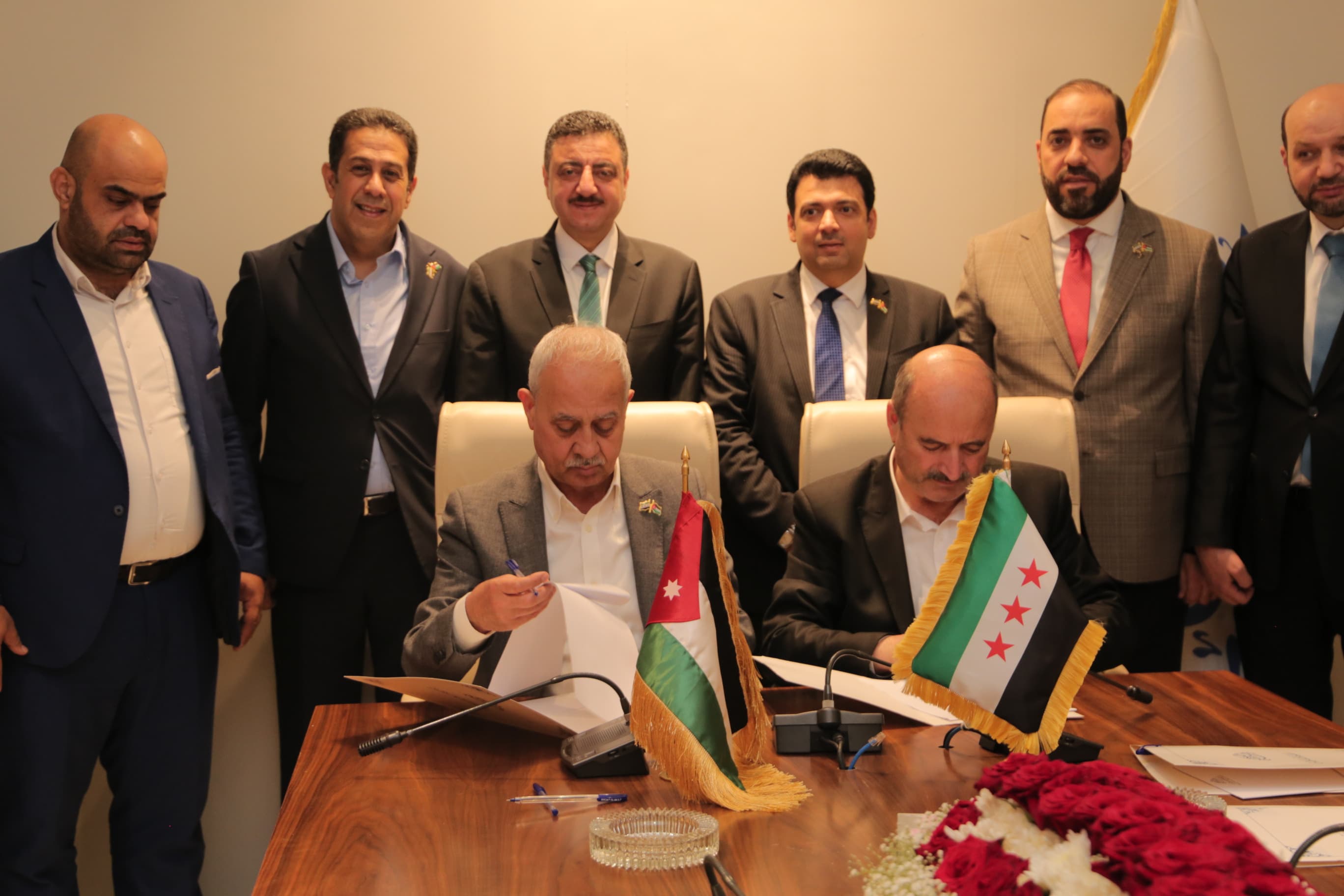 التعاون التجاري بين الاردن وسوريا 